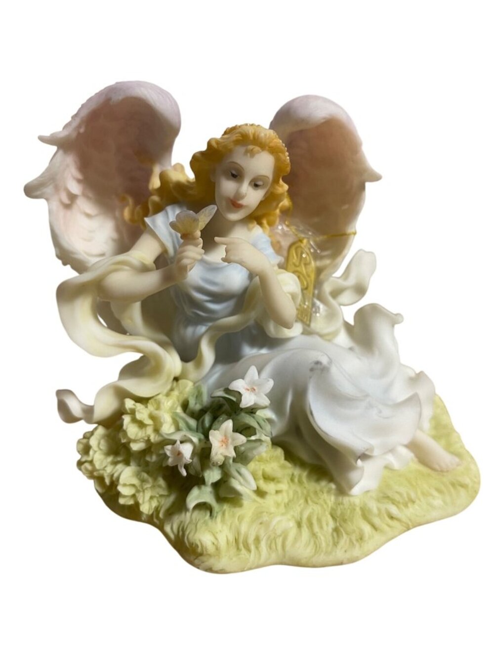 Seraphim Classics Janelle Easter Spirit Figurine With Box & COA 2002 Roman Inc.